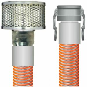 Orange & Clear Suction Assemblies - Cam X Strainer
